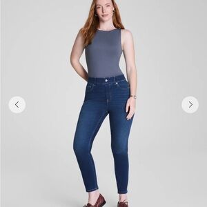 SPANX Dark Blue Skinny Jeans